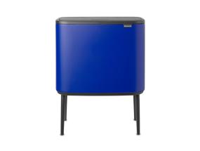 Roskakori BRABANTIA Touch Bin, roskakori jaloissa, 11+23L, sininen