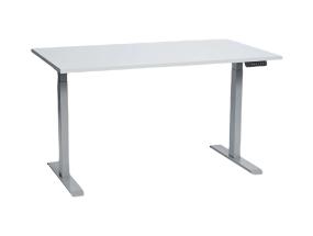 Säädettävä pöytä STOO® Pro kahdella moottorilla - harmaa, harmaa pöytälevy 1600x800cm