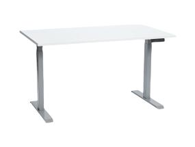 Säädettävä pöytä STOO® Pro 2-moottorilla - harmaa, valkoinen pöytälevy 1600x800cm