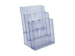 Mainosteline pöydälle A4, 3 taskua