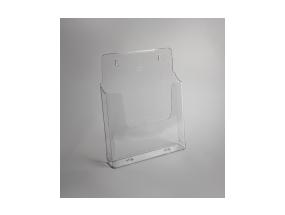 Mainosalusta seinällä A4, 1 läpinäkyvä tasku