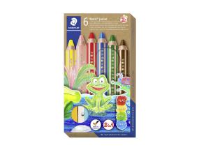 Värikynät STAEDTLER Noris Junior 3in1  6 väriä