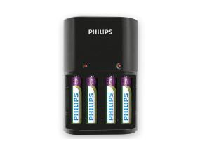 Laturi PHILIPS + 4 x AAA 800 mAh