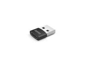 HAMA USB-sovitin, USB-C-liitäntä, USB-A-liitin, musta - Adapteri