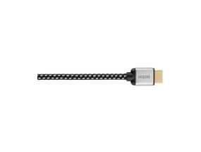 Avinity High Speed ​​​​HDMI, Ethernet, kullattu, 1,5 m, hopea - kaapeli