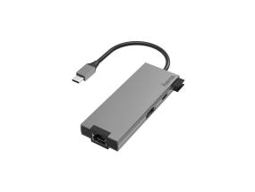 Sovitin Hama USB-C -liitin - 2xUSB-A/USB-C/HDMI/LAN