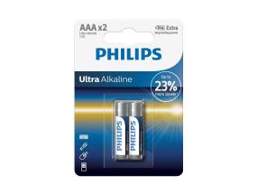 2 x akku Philips LR03E AAA Ultra Alkaline
