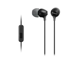 Sony EX15AP, musta - In-ear kuulokkeet