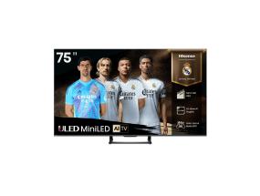 Hisense U7Q, 75'', 4K UHD, Mini LED, musta - Televisiot