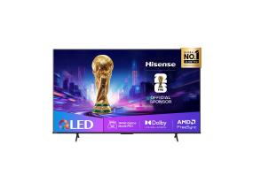 Hisense E7Q PRO, 55'', 4K UHD, QLED, musta - TV-laite