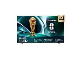 Hisense U7Q, 85'', 4K UHD, Mini LED, musta - TV-laite