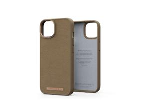 NJORD BYELEMENTS Mokkanahka Comfort+, iPhone 14, ruskea - Kotelo