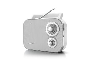 Muse M-051RW, FM, analoginen, paristokäyttöinen, valkoinen - Kannettava radio