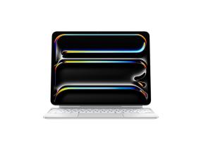 Apple Magic Keyboard, iPad Pro 13´´ (M4), 2024, SWE, valkoinen - Näppäimistö