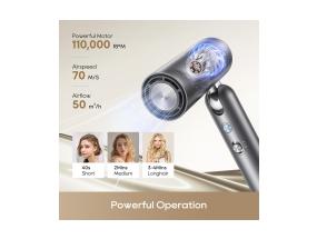 Dreame Pocket Pro, Space Grey, 1300 W, harmaa - Hiustenkuivaaja - Hiustenkuivaaja