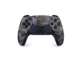 Sony DualSense, PlayStation 5, harmaa naamiointi - Pelikonsoli