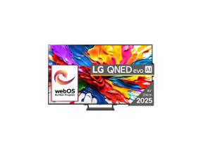 LG QNED93 evo AI, 85'', 4K UHD, QLED, Mini LED, musta - Televisio