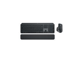 Logitech MX Keys S Combo, US, musta - Langaton näppäimistö ja hiiri