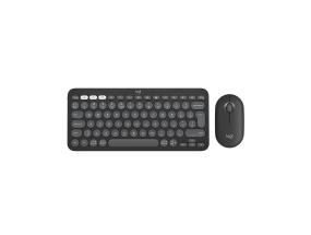 Logitech Pebble 2 Combo, SWE, musta - Langaton näppäimistö ja hiiri