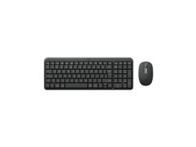 Logitech MK250 Compact, Bluetooth, SWE, musta - Langaton työpöytälaite