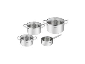 Tefal Cook Eat, 16/20/24 cm, 7-osainen - Kattilasarja + kannet