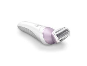 Philips Lady Shaver Series 6000, märkä- ja kuivakäyttö, valkoinen/violetti - Johdoton parranajokoneet