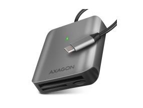 AXAGON CRE-S3C SuperSpeed USB-C UHS-II -lukija, tummanharmaa - Muistikortinlukija