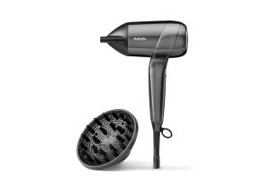 BaByliss Titanium Shine, 1600 W, harmaa - hiustenkuivaaja