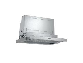 Bosch, 728 m³/h, laius 59,8 cm, hõbedane - Integreeritav õhupuhasti