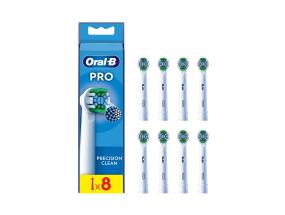 Braun Oral-B Precision Clean Pro, 8 tk, valkoinen - Varuharjad
