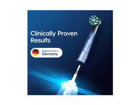 Braun Oral-B Cross Action Pro, 4 kpl, musta - Varaharjat