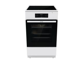 Gorenje, 70 L, leveys 50 cm, valkoinen - Induktioliesi, jossa on sähköliesi