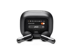 JBL Live Flex 3, musta - Langattomat kuulokkeet -