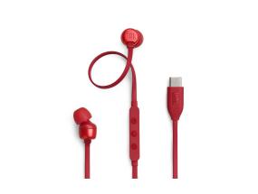 JBL Tune 310C USB-C in-ear, punainen - Langalliset kuulokkeet -