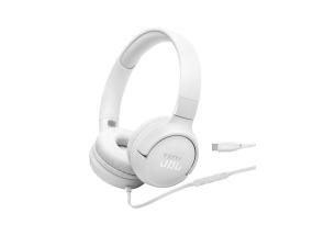 JBL Tune 520C, valkoinen - Kuulokkeet - Earphones