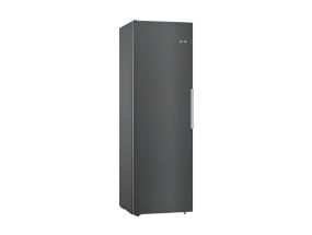 Bosch Series 4, NoFrost, 346 L, korkeus 186 cm, musta - Jääkaappipakastin