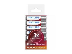 Paristot PHILIPS LR03P AAA Power Alkaline (20 kpl)