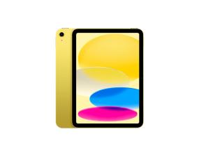 Apple iPad 10.9" (2022), 256 GB, WiFi + LTE, keltainen - Tablettitietokoneet