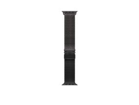 Apple Milanese Loop, 49 mm, keskikokoinen, musta titaani - Kellon hihna