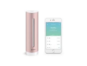 Netatmo Smart Indoor Air Quality Monitor, ruusukulta - Älykäs sisäilman laatumittari