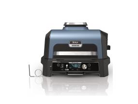 Ninja Woodfire Pro Connect XL, sininen/musta - Ulkogrilli