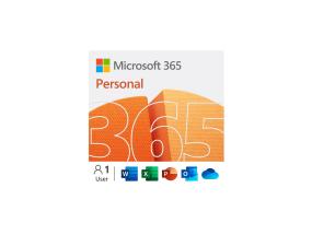 Microsoft 365 Personal, 12 kuukauden tilaus, 1 käyttäjä / 5 laitetta, 1 Tt OneDrive, FIN - Ohjelmisto