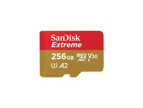 SanDisk Extreme microSDXC UHS-I CARD, 256 GB - Muistikortti - Muistikortti