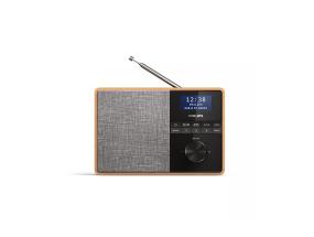 Philips TAR5505, DAB+, FM, Bluetooth, ajastin, ruskea - Keittiöradio