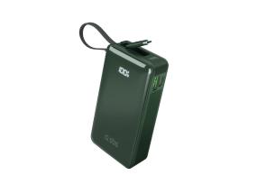 SBS LCD Power Bank, 10000 mAh, vihreä - Akkupankki
