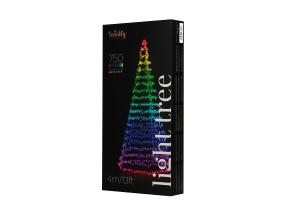 Twinkly Light Tree 3D, 750 LED, IP44, 4 m, musta - Älykäs joulukuusi