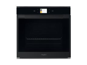 Whirlpool, pyrolyyttinen puhdistus, Cook4, 73 L, musta - Integroitu uuni