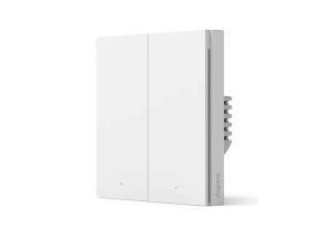 Aqara Smart Wall Switch H1, neutraalilla, 2 kytkintä - Smart seinäkytkin