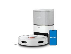 Philips HomeRun 3000 Aqua, märkä- ja kuivapuhdistus, valkoinen - Robotti-imuri - Robotti-imuri