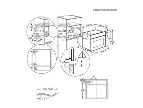 ELECTROLUX CombiQuick, 49 L, ruostumaton teräs - Integroitu kompakti uuni mikroaaltouunilla